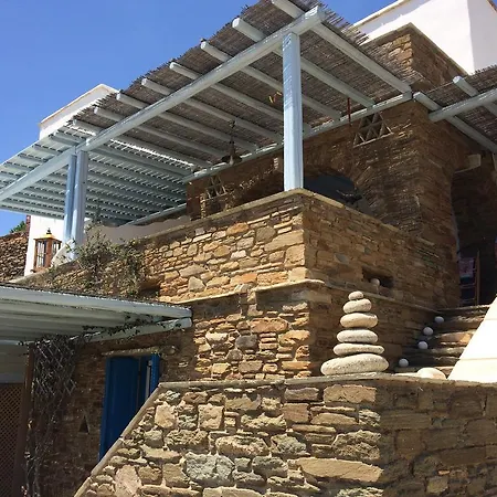 Tinos Traditional Sea Side Villa Agios Romanos Экстерьер фото