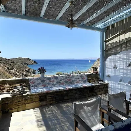 Tinos Traditional Sea Side Villa Agios Romanos Экстерьер фото